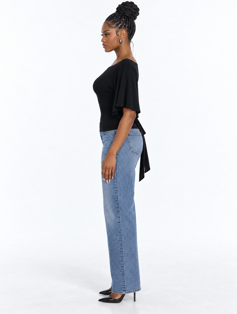 Butterfly Tie Back Top
