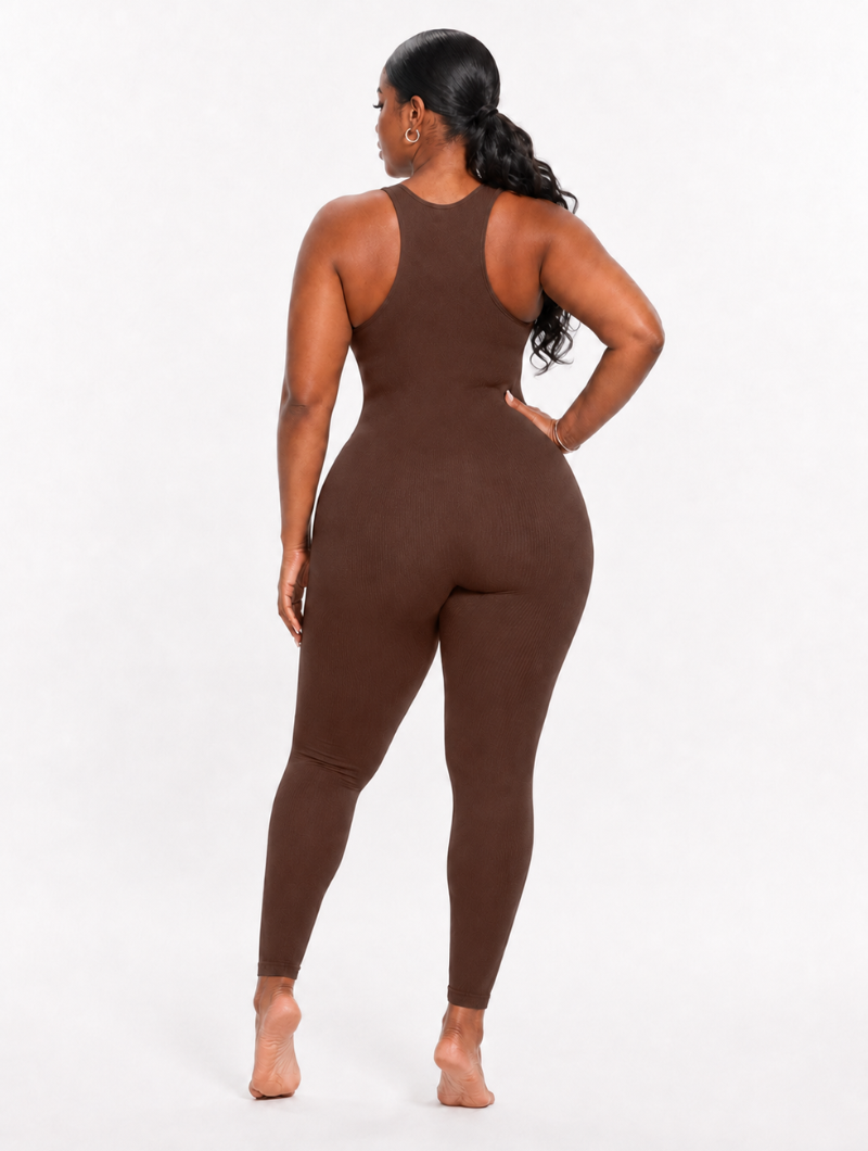 Sculpt Plunge Jumpsuit