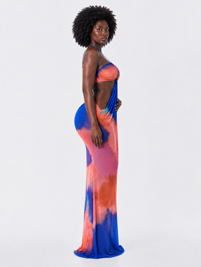 Sunset Glow Maxi Dress