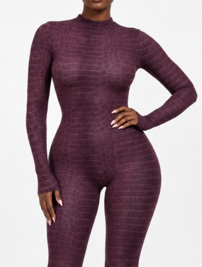 Cobra Contour Footed Jumpsuit