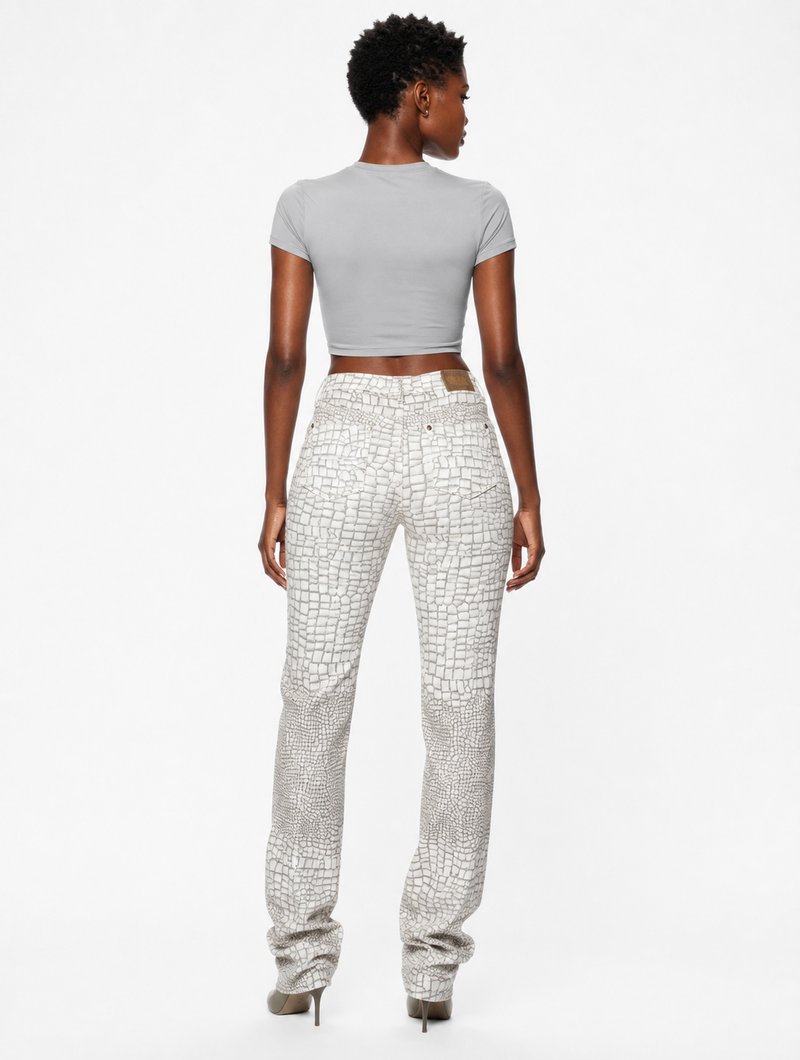 Croc Straight Pants