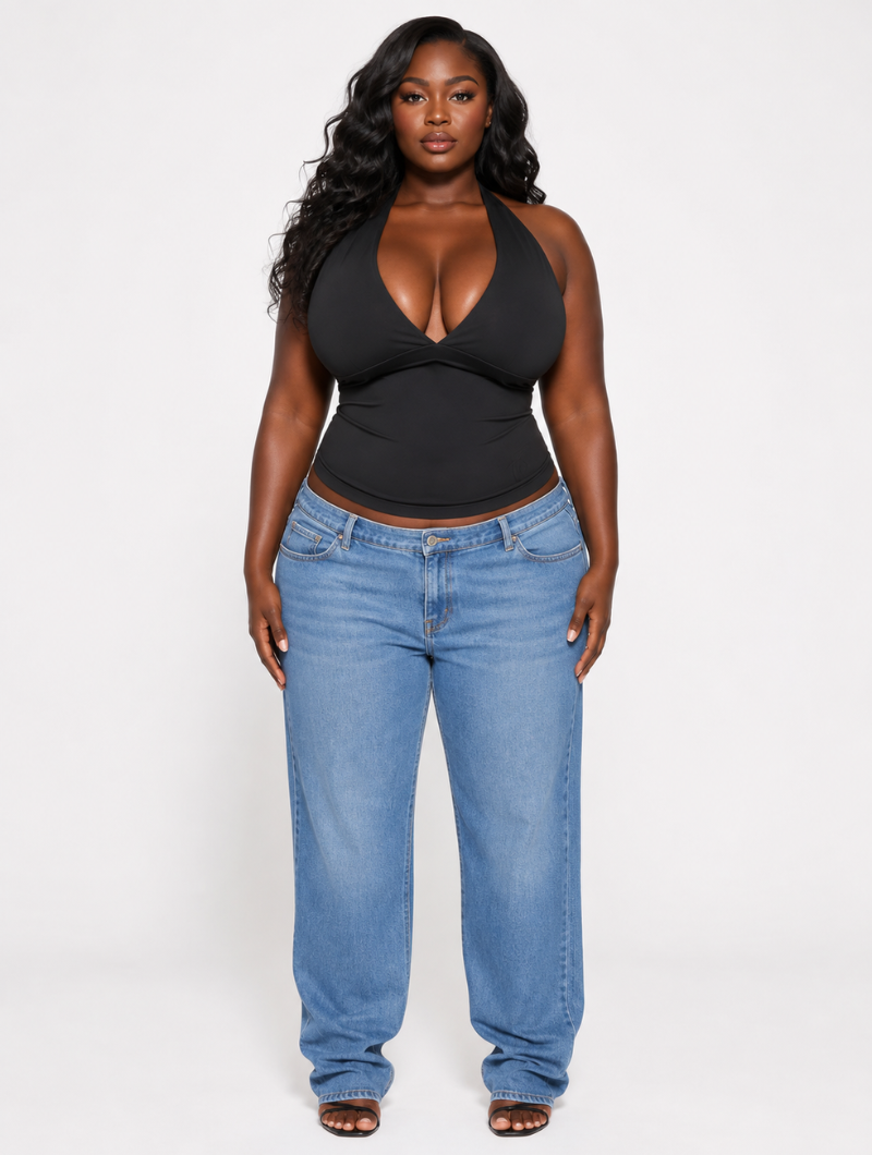 Sculpt Deep V Halter