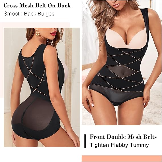 Doppelt kontrollierender Shapewear-Body