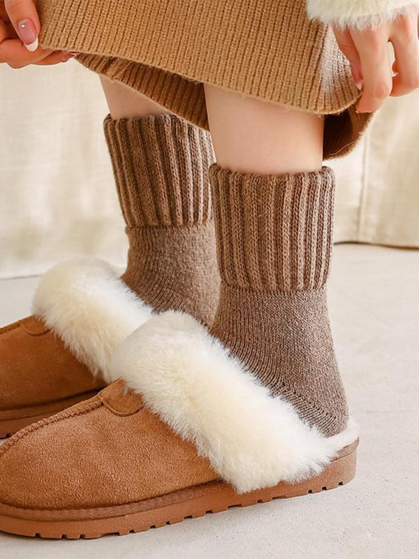 Cozy Soft Mid-Calf Socks-Pre black Friday sale