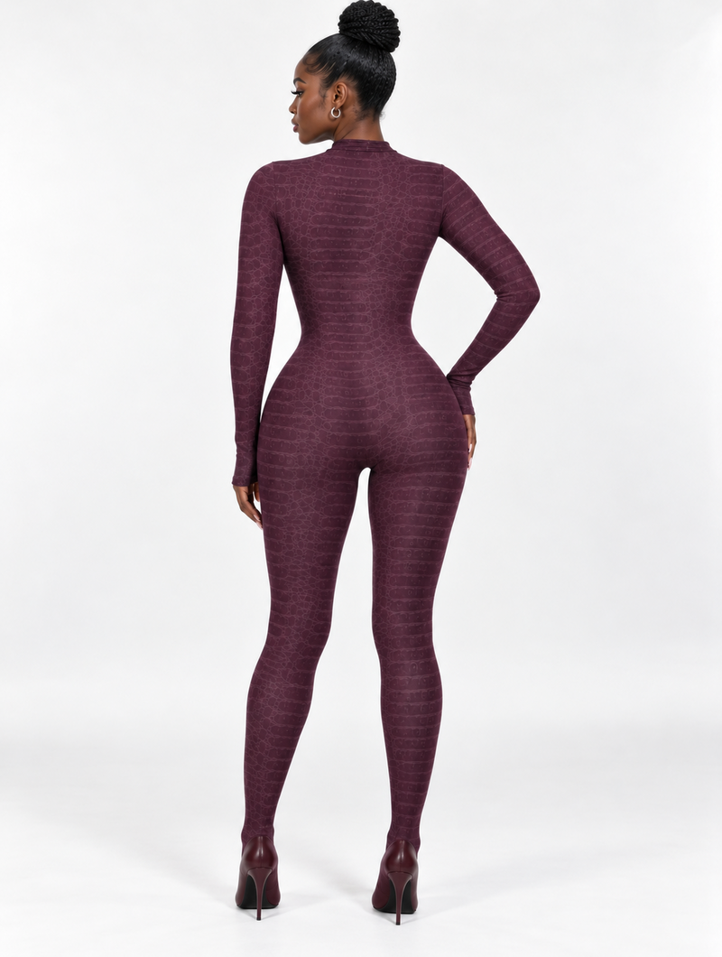 Cobra Contour Footed Jumpsuit