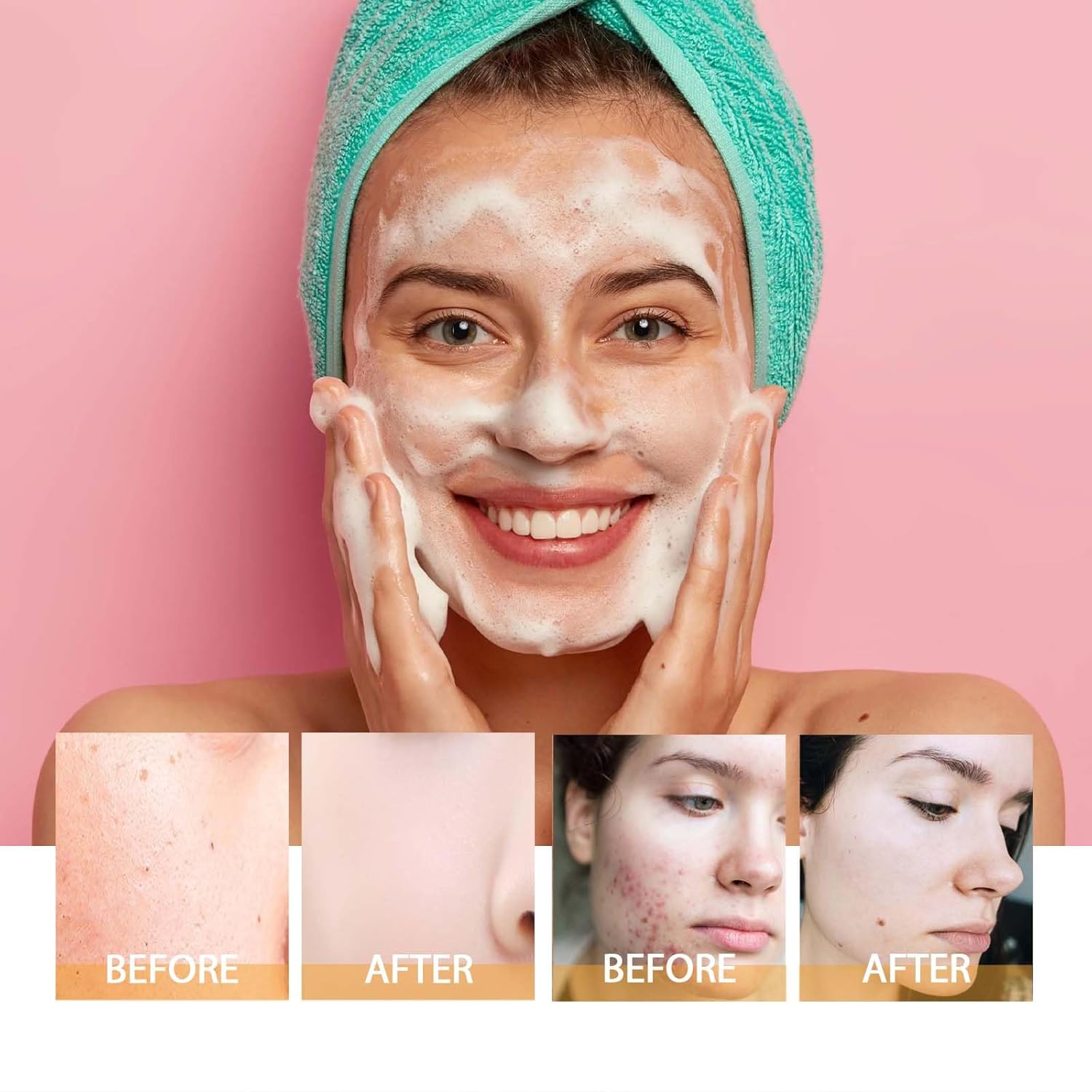 Turmeric Face Wash with Brush