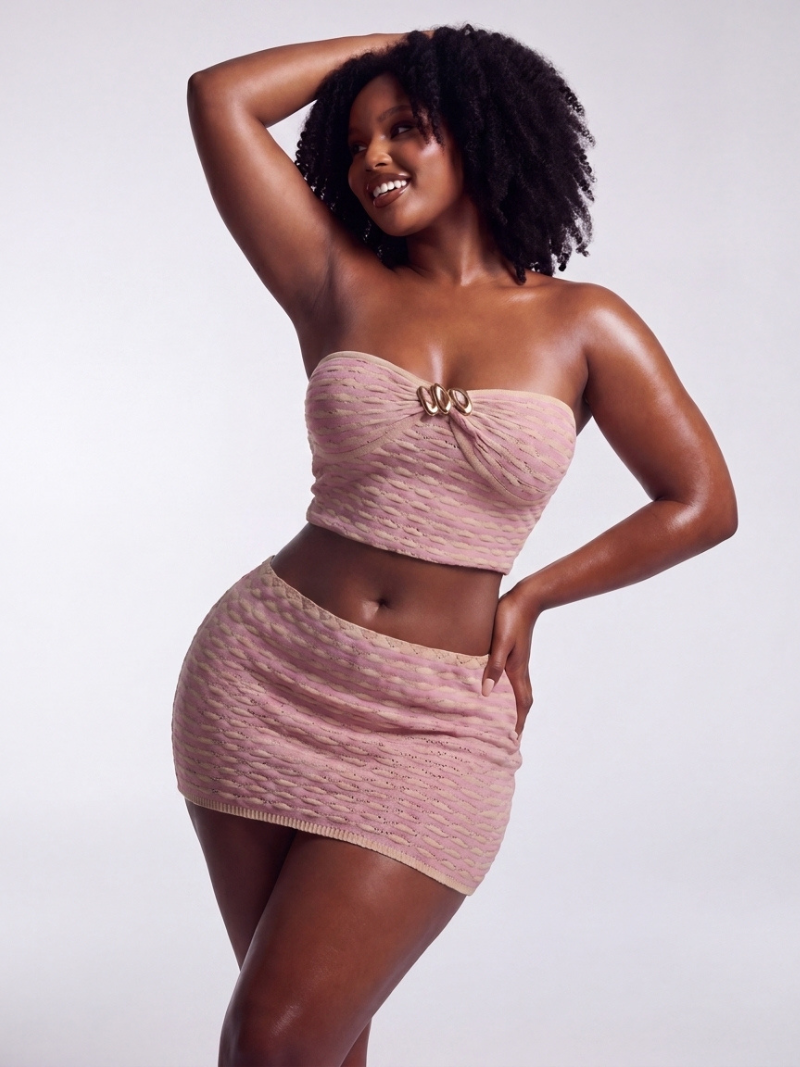 Sweet Stripe Knit Set