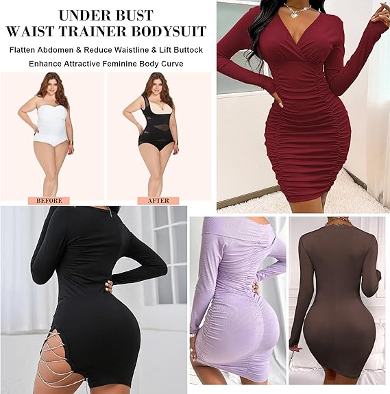 Double Control Bodysuit Shapewear-Pre black Friday sale