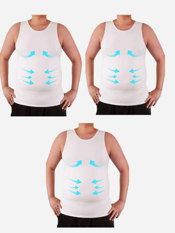 Men's body shaping vest