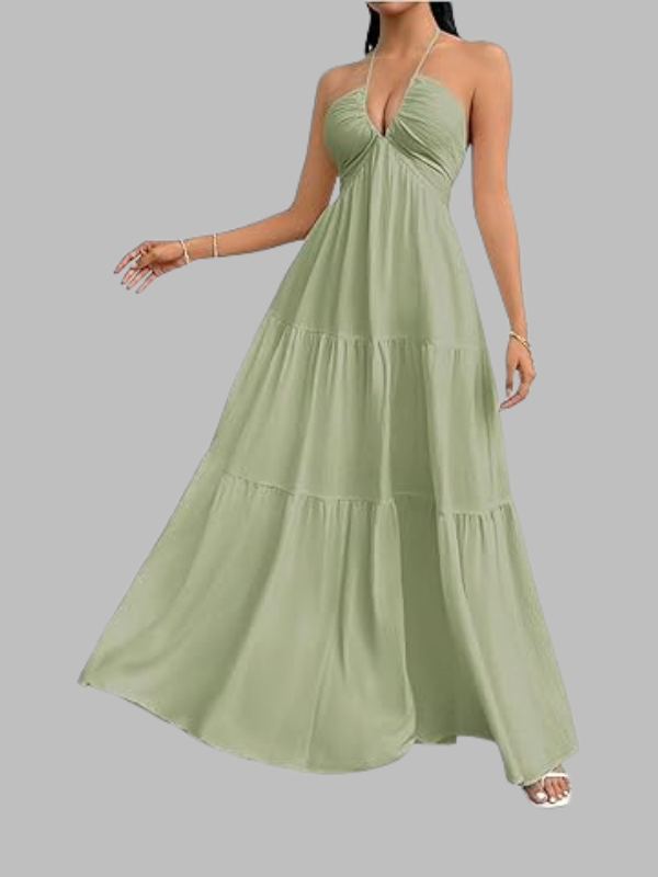 Backless Maxi Dress