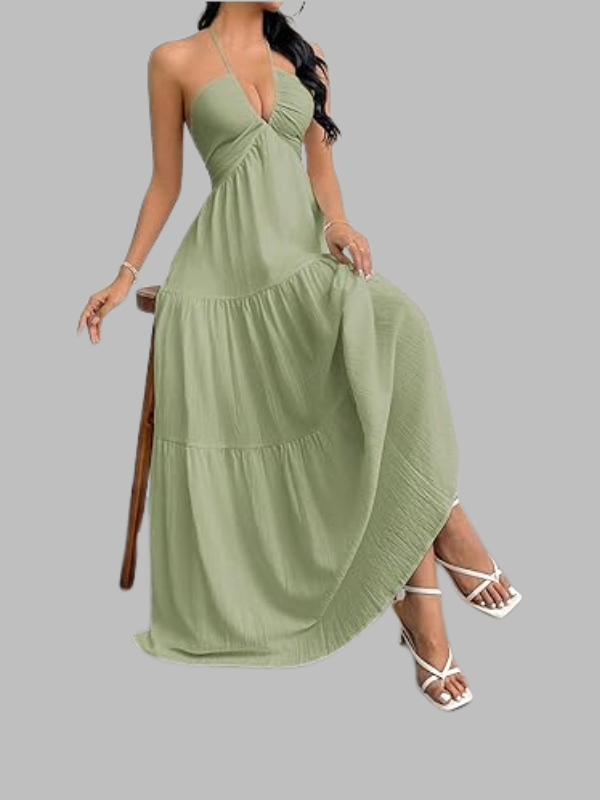Backless Maxi Dress