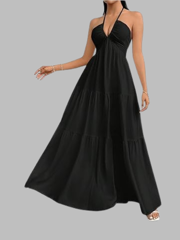Backless Maxi Dress