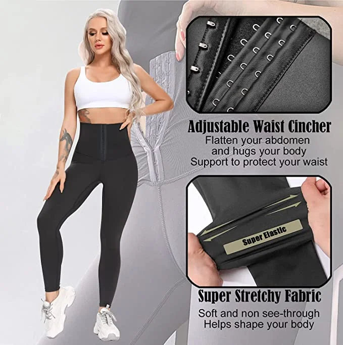 Hourgalss & Butt Lift Corset Leggings - Sculpt Touch Official