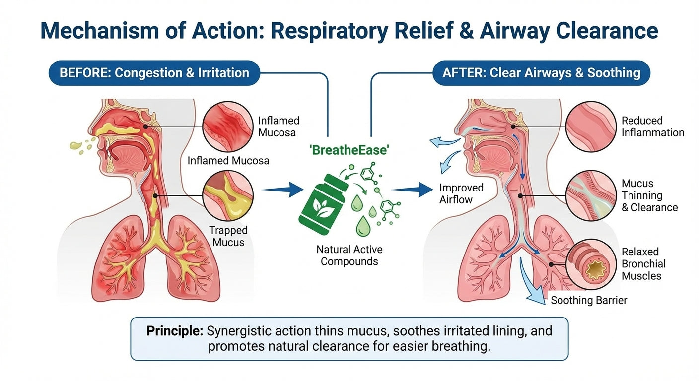 BreatheEase Soothing Syrup