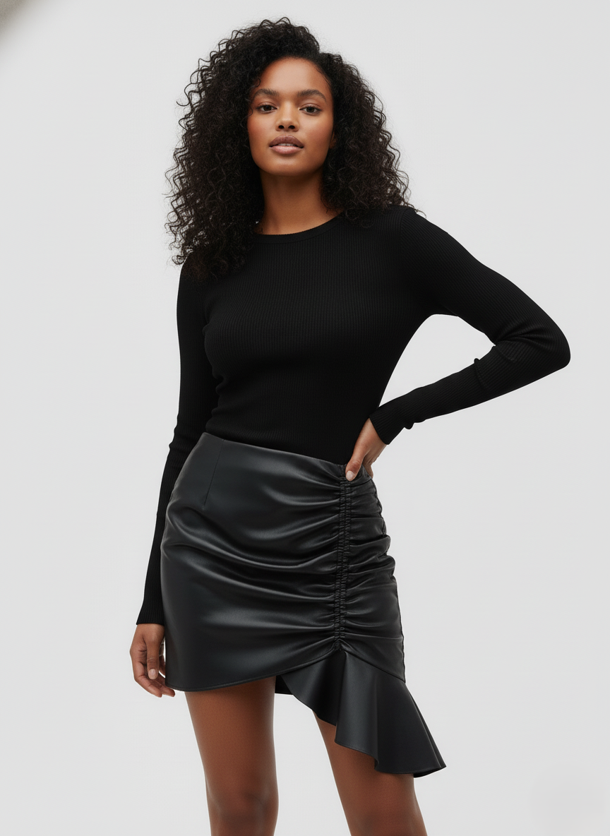 Women's Knot Side Casual Dress