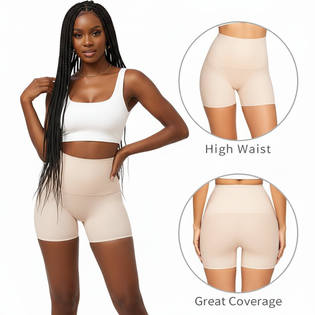 Seamless Full-Coverage Boyshorts