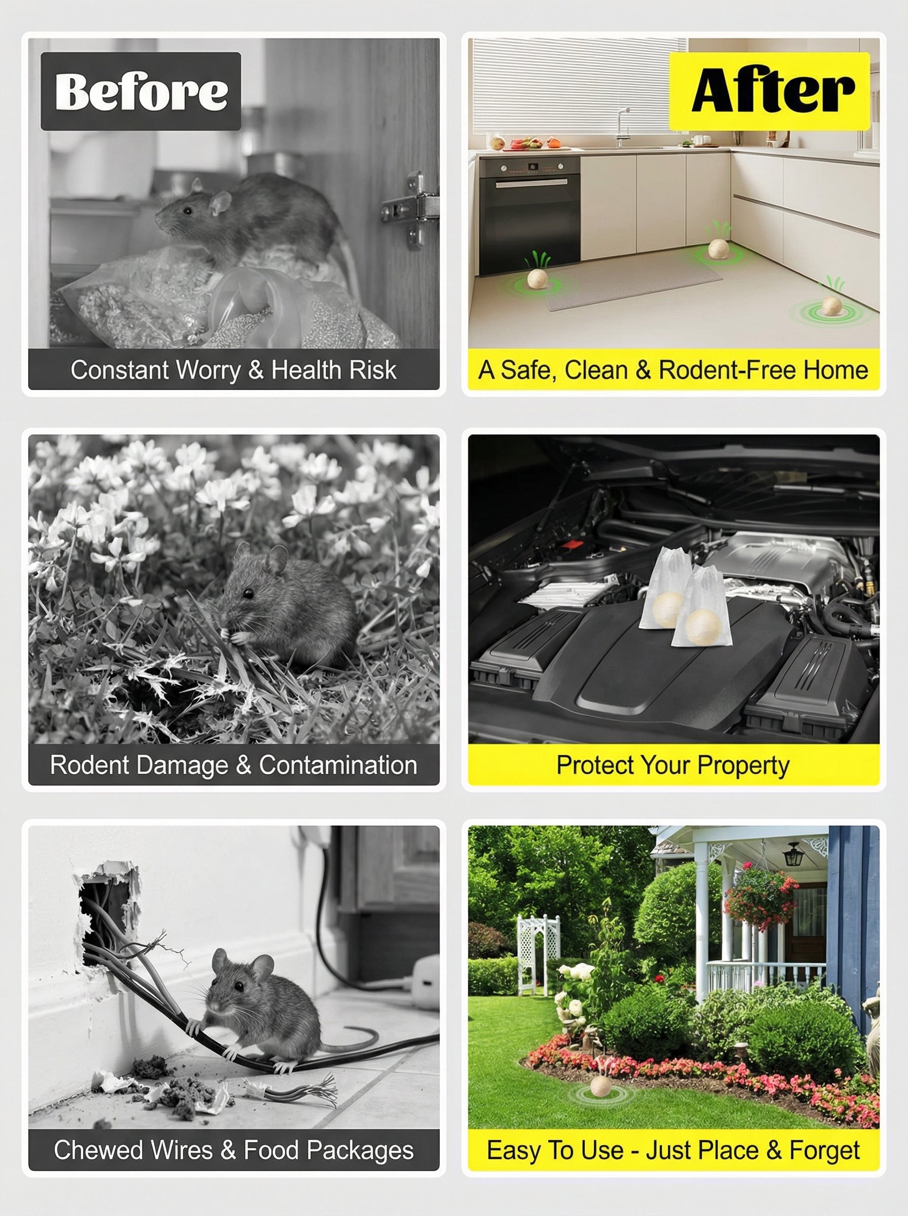 Mouse Repellent Balls