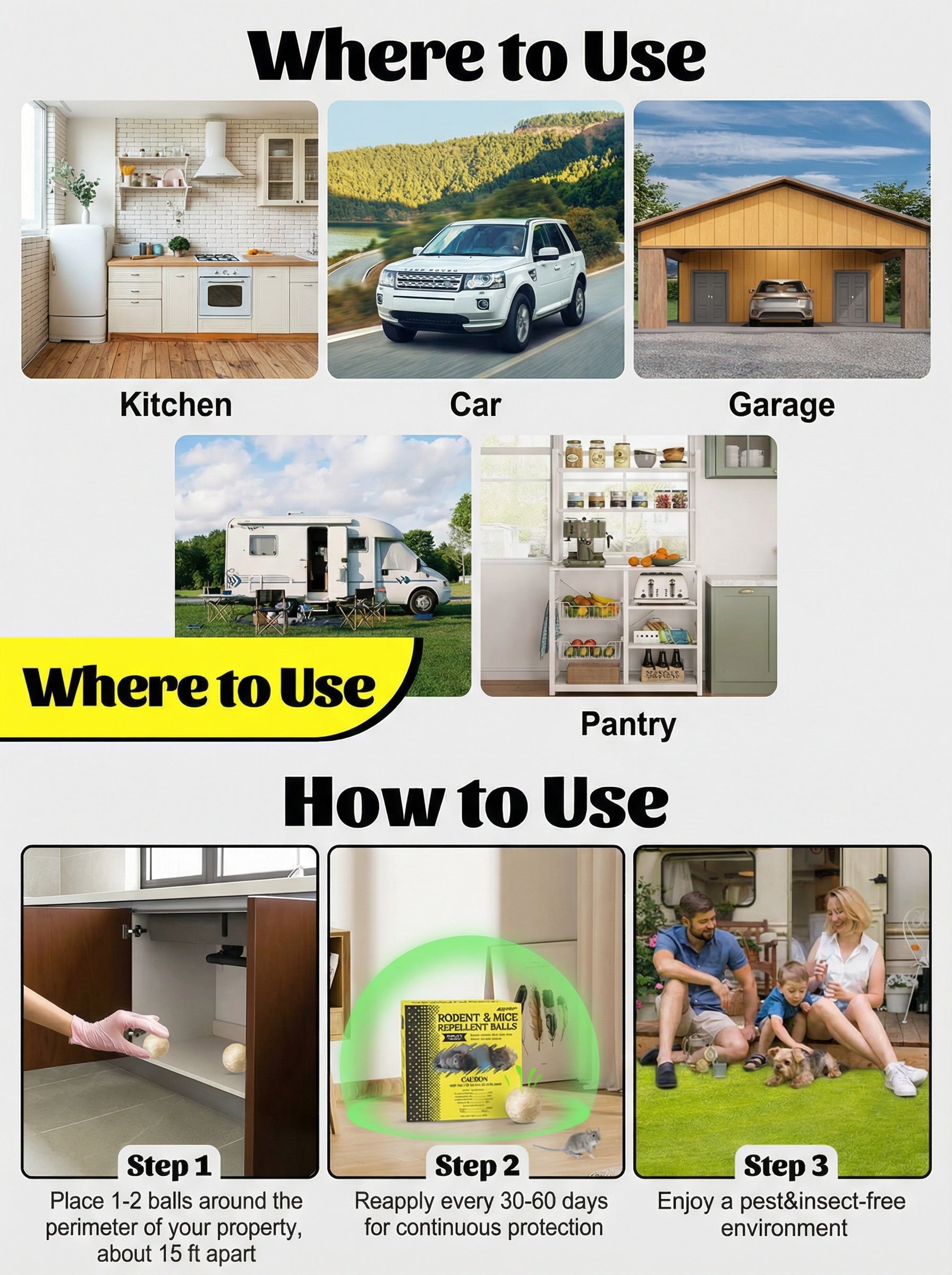 Mouse Repellent Balls