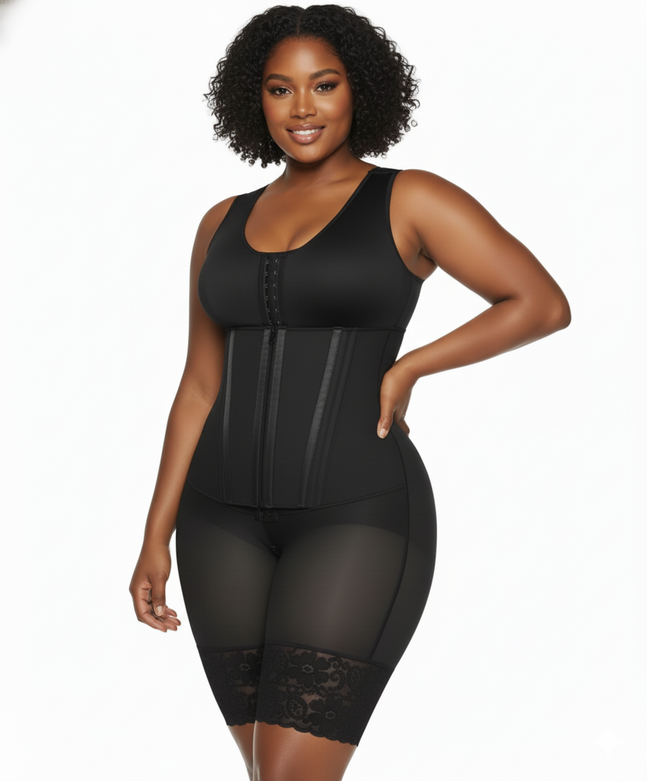 Double Compression Breathable Body Shaper