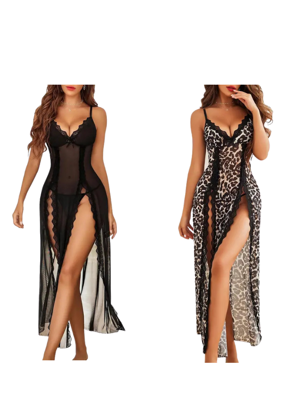 Women's lace nightgown