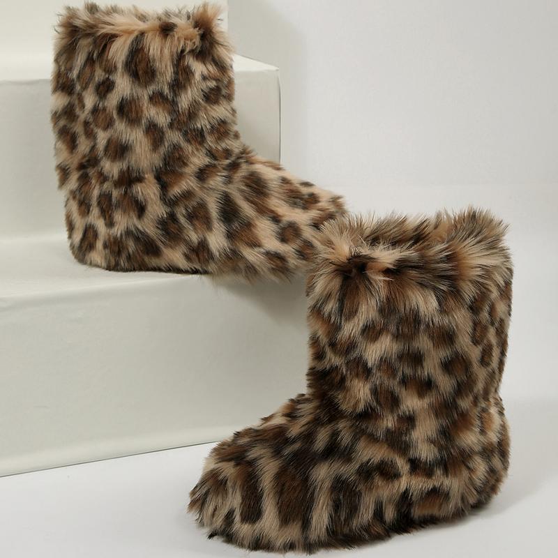 Trendy Furry Winter Boots