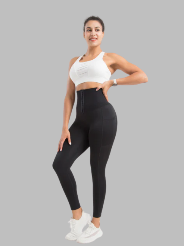 Tummy Control Body Shaper Yoga Pant with Pockets