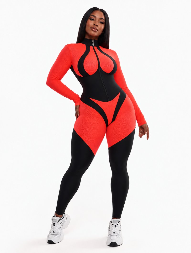 Corset Sculpt Long Jumpsuit