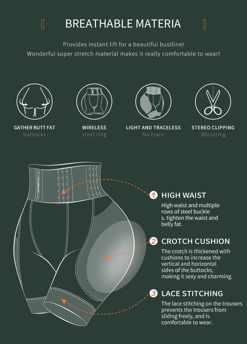 Waist-enhancing butt-enhancing shorts - Sculpt Touch Official