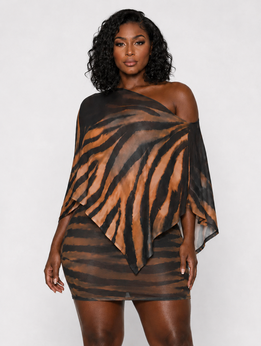 One-Shoulder Safari Set