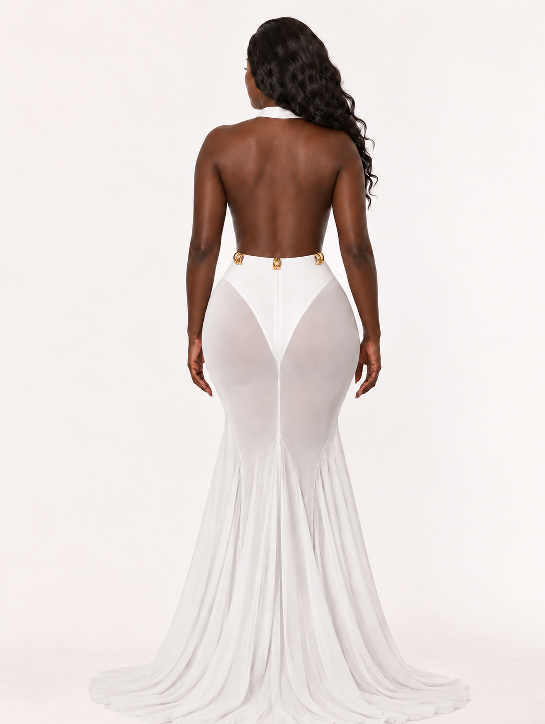 White Gold Fantasy Gown (Pre-Order)