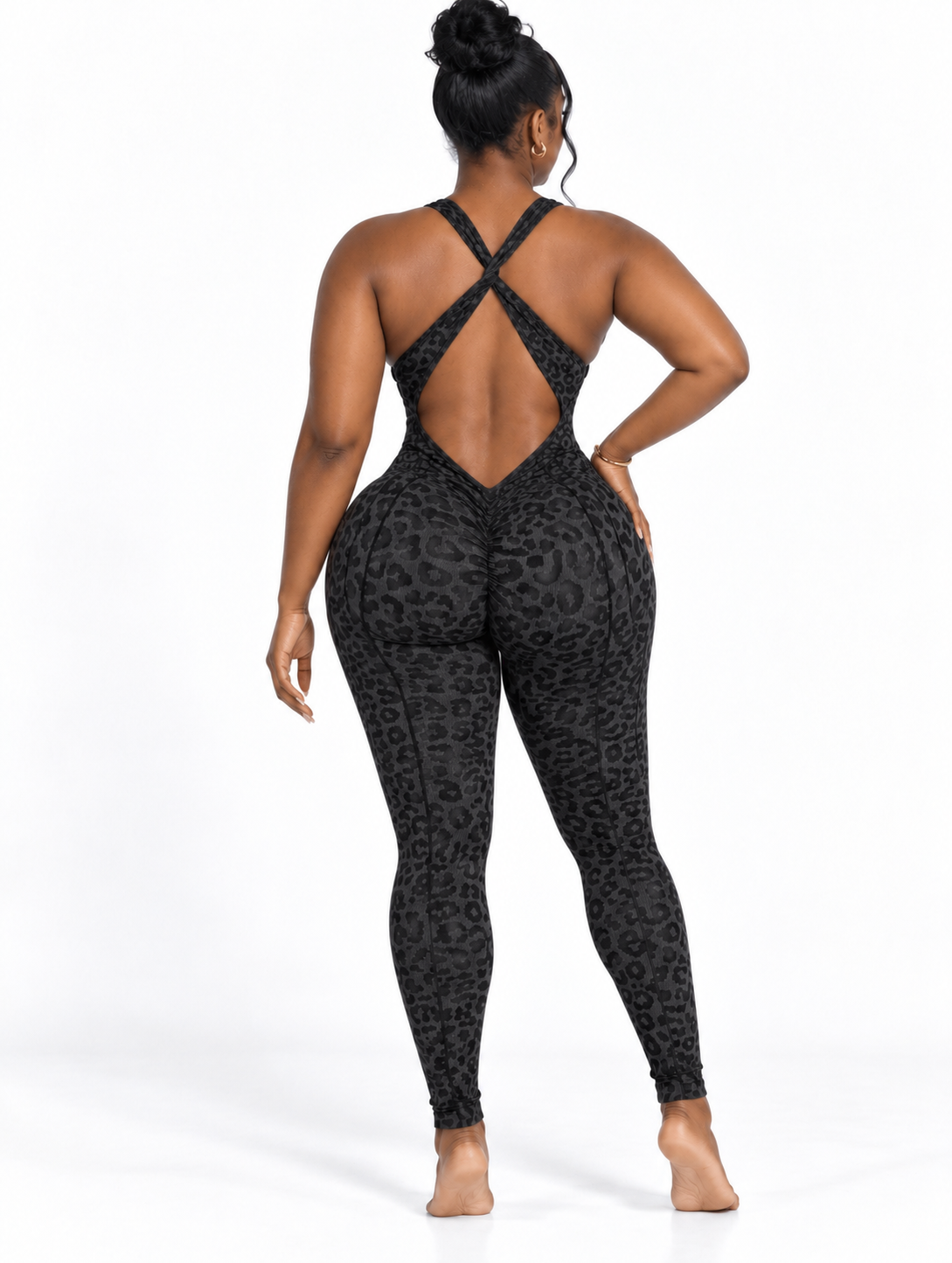 Wild Cross Backless Jumpsuit