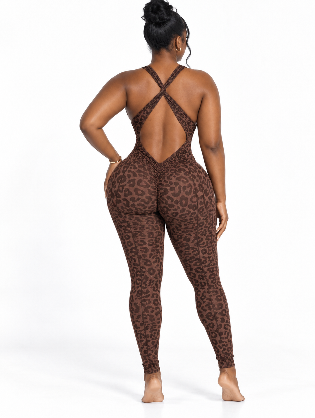 Wild Cross Backless Jumpsuit