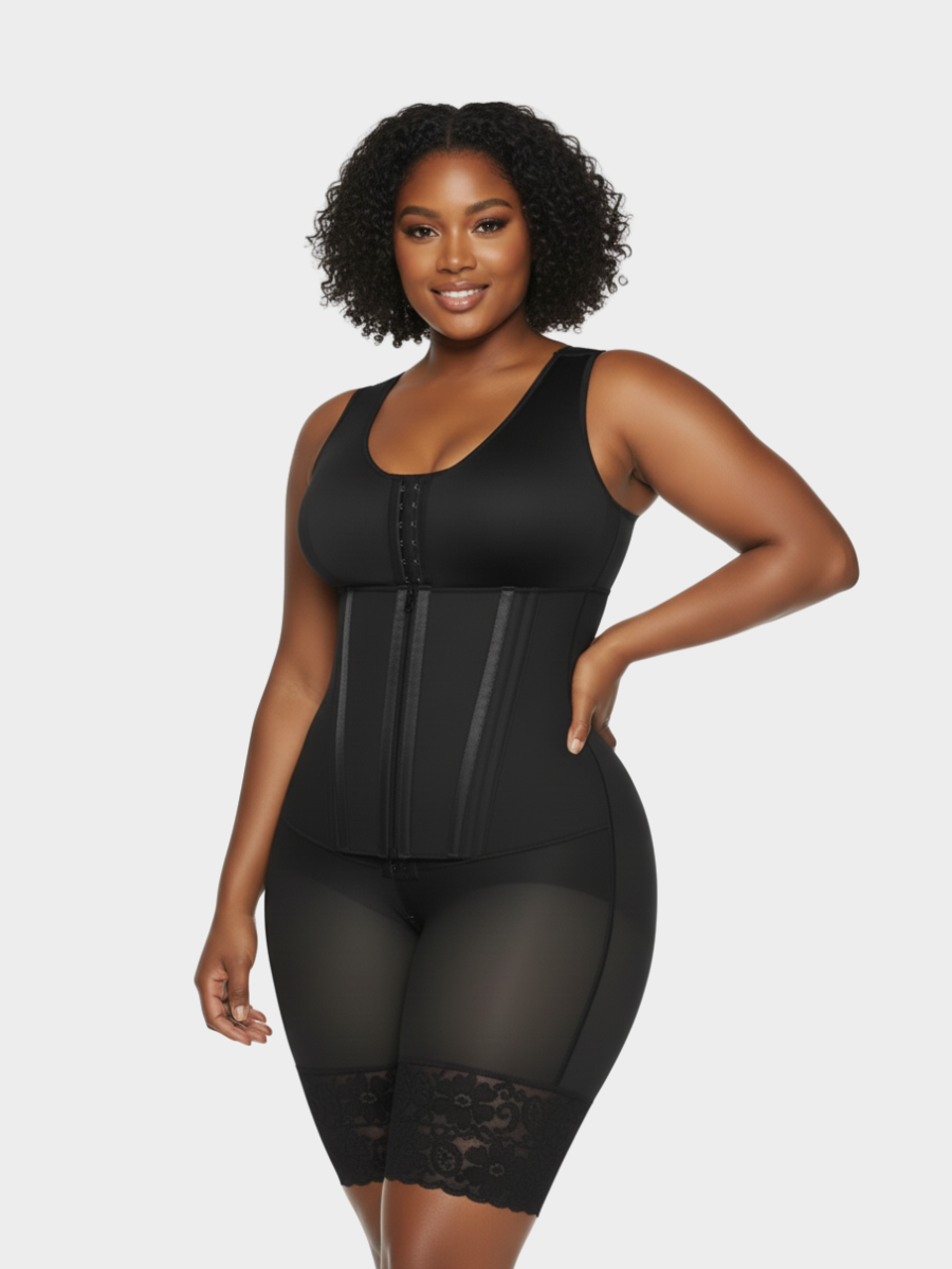 Double Compression Breathable Body Shaper