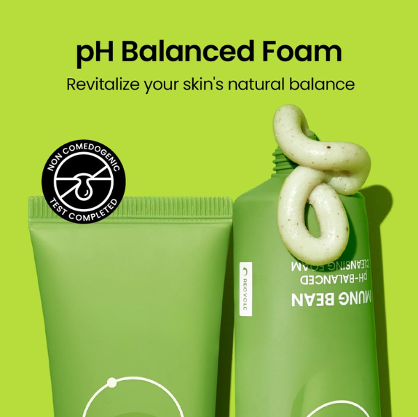 Mung Bean Cleansing Oil & Cleansing Foam & Clay Mask
