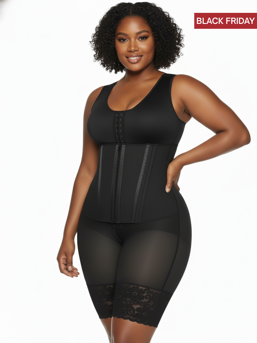 Double Compression Breathable Body Shaper