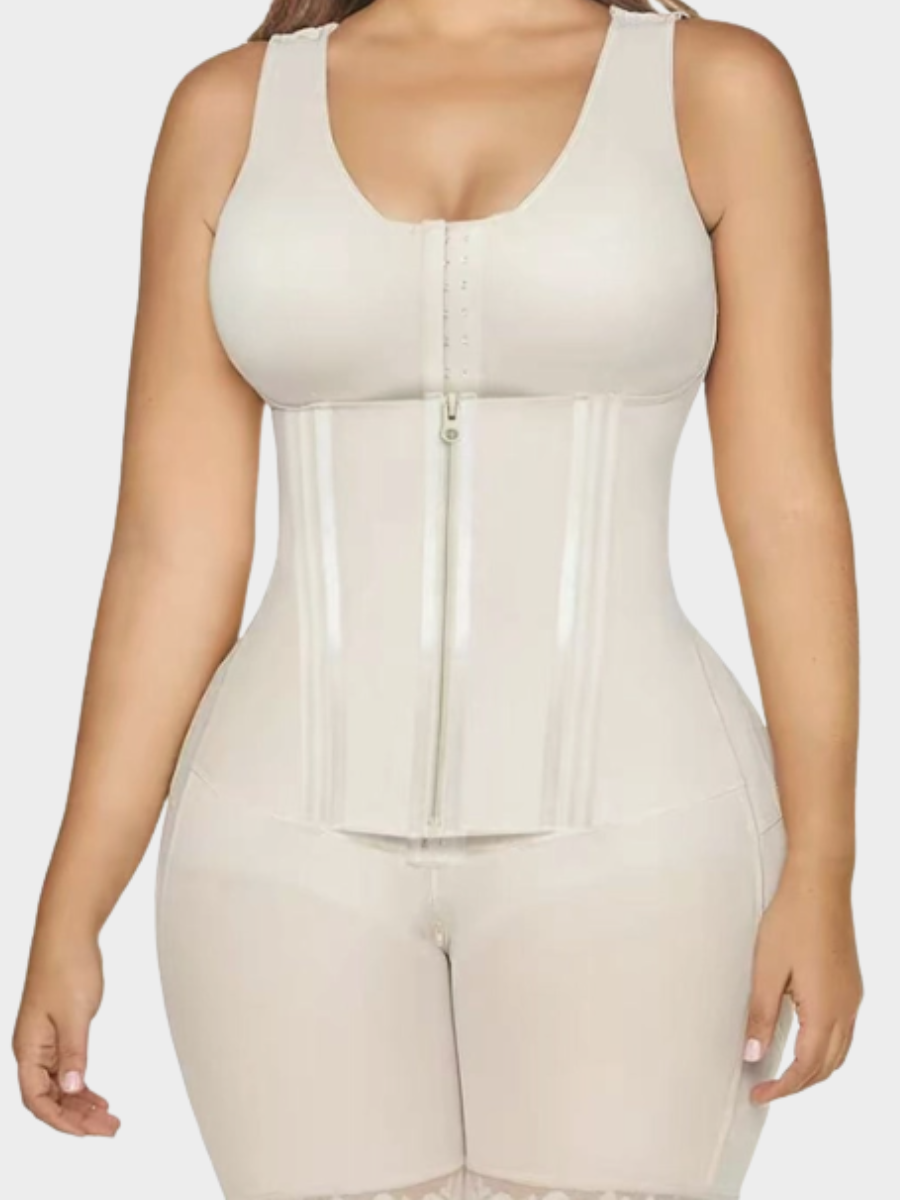 Double Compression Breathable Body Shaper