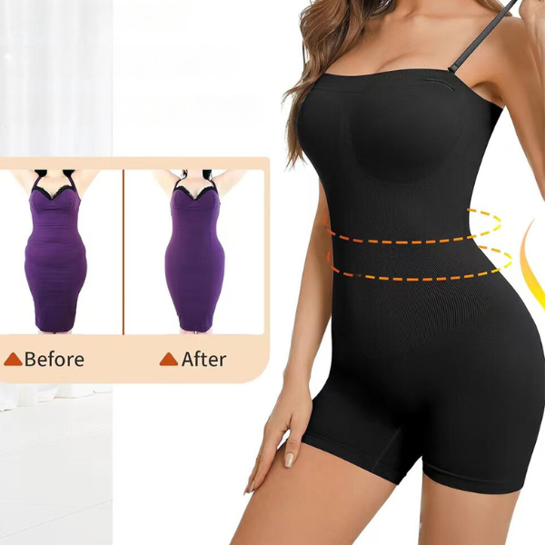 Shaping Seamless Removable Straps Bodysuit