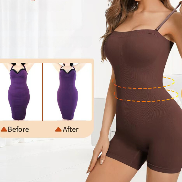 Shaping Seamless Removable Straps Bodysuit