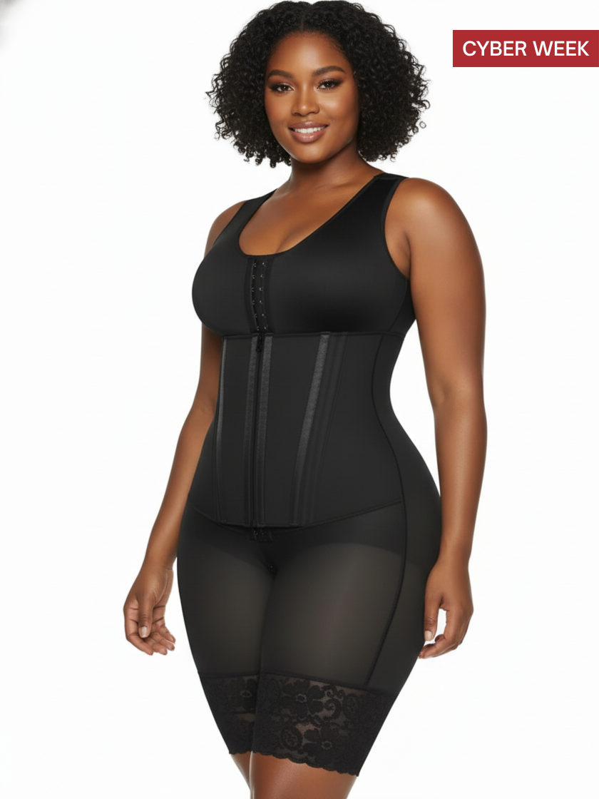 Double Compression Breathable Body Shaper