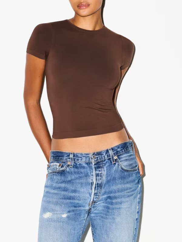 SculptSilk™ Seamless Padded Tee