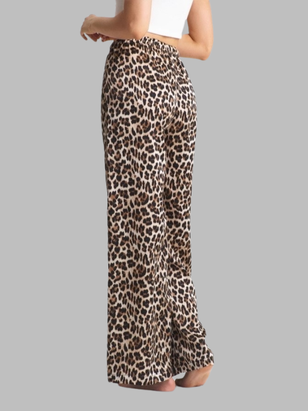 Soft Stretch Leopard Pants