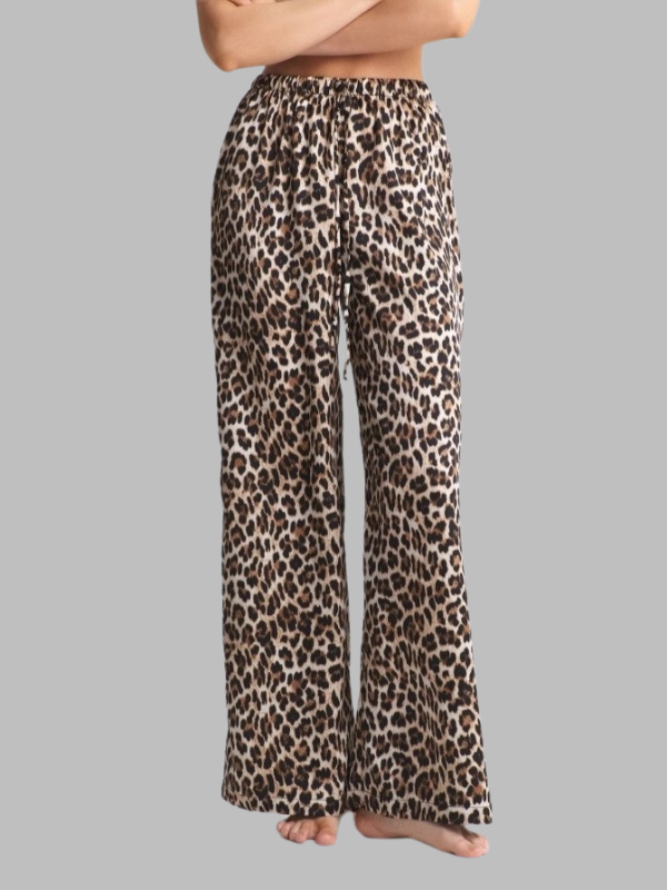 Soft Stretch Leopard Pants