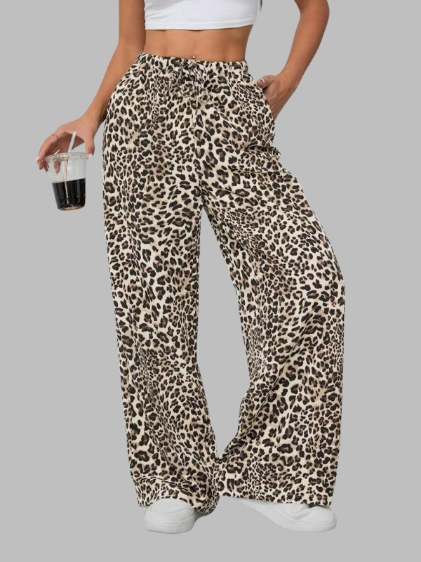 Soft Stretch Leopard Pants