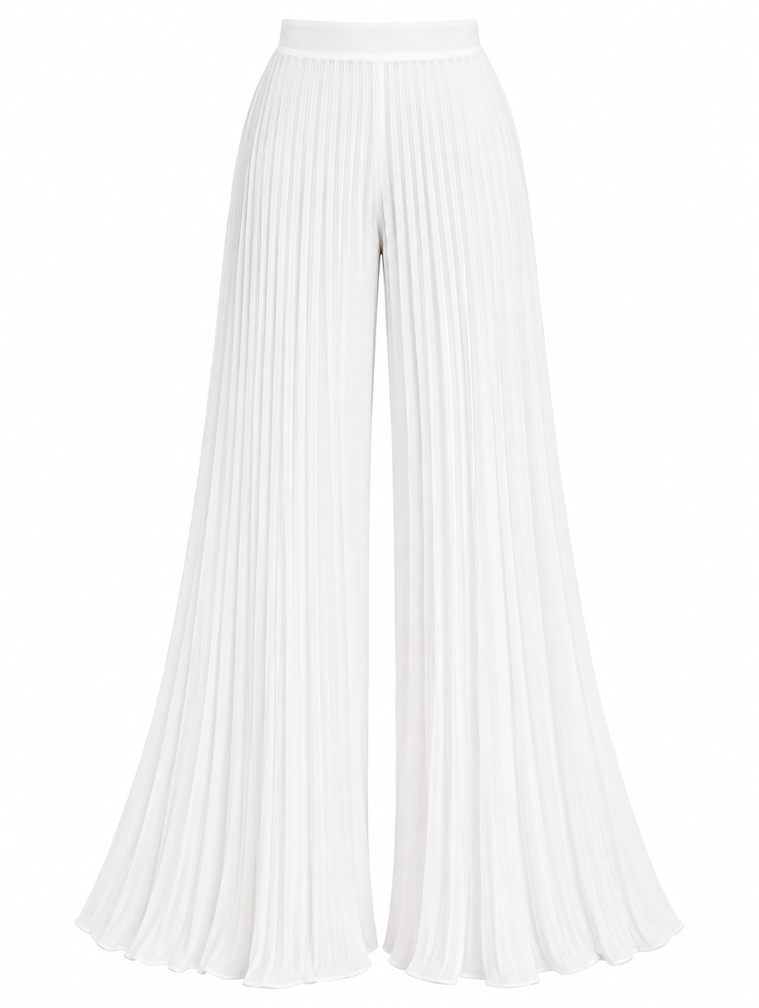 Asymmetric Pleated Pant Set