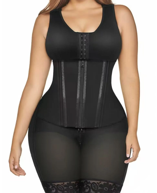 Double Compression Breathable Body Shaper