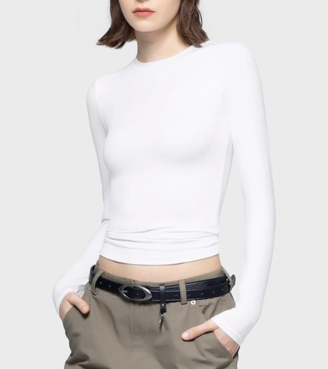 Women's Slim Fit Long Sleeve Compression Tee