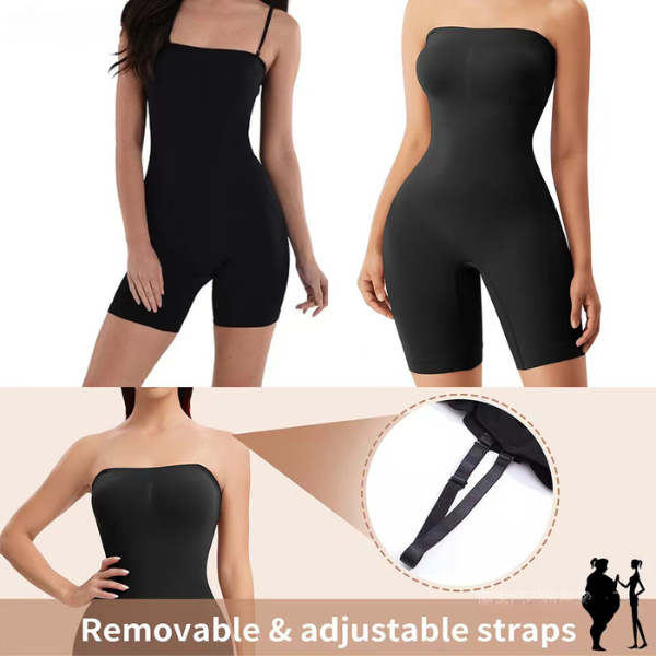 Shaping Seamless Removable Straps Bodysuit