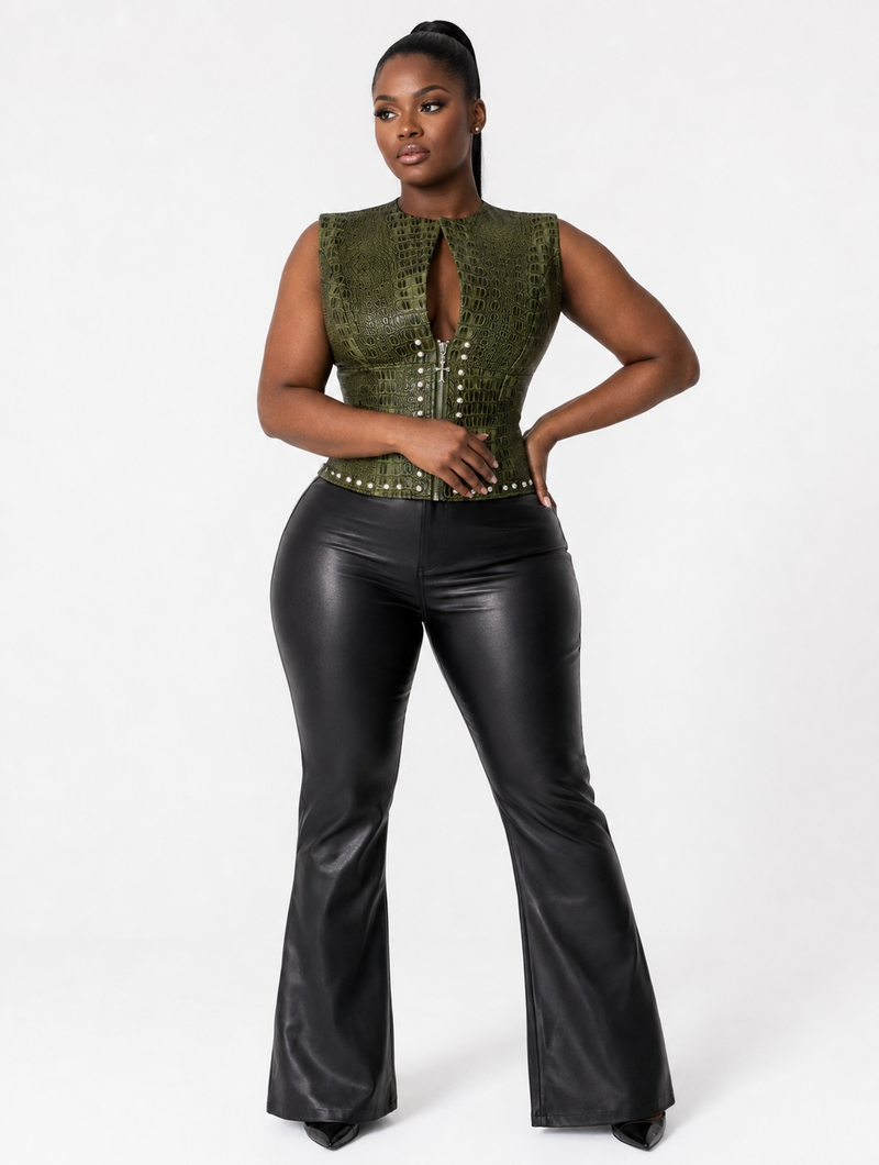 Croc Corset Flare Set