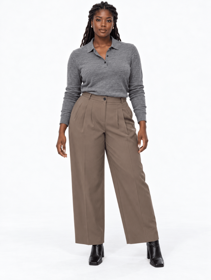 Modern Tailored Knit Set
