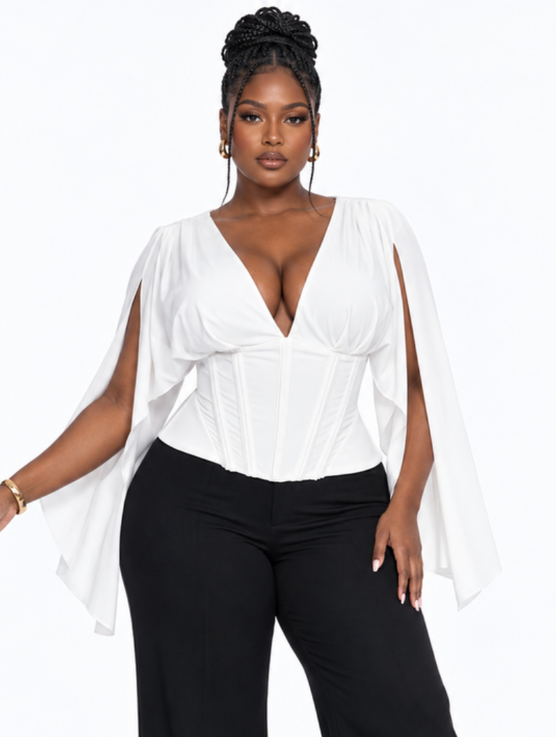 Angel Wing Corset Top